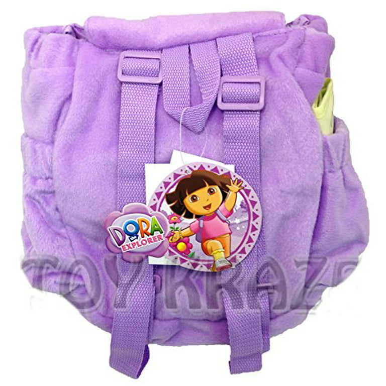 Mr.Backpack Purple 12 Small Toddler Girls Book Bag Dora the Explorer Backpack 